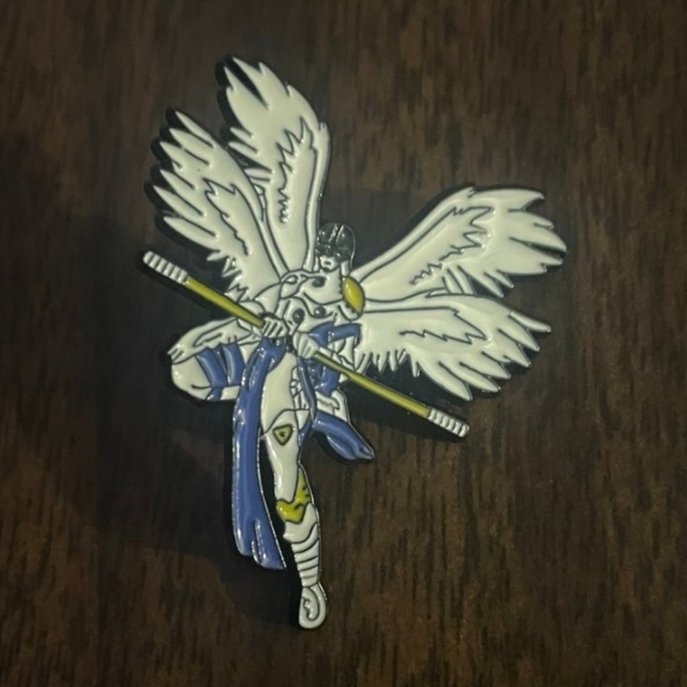Angel Warrior Enamel Pin